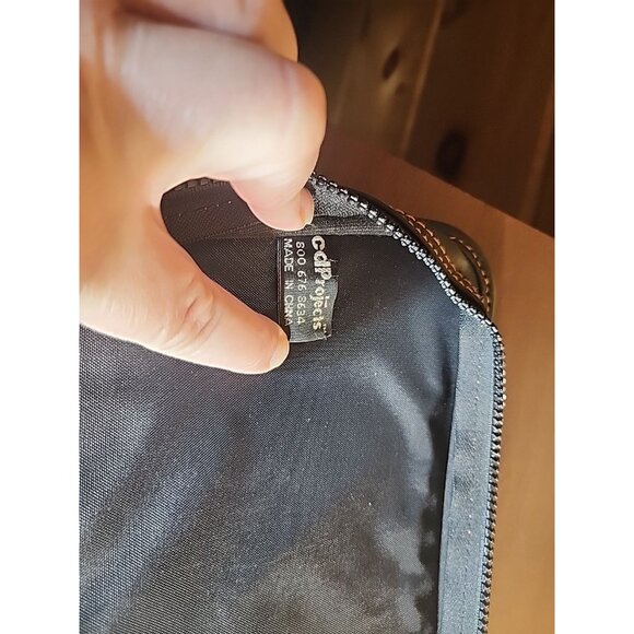 Cd Projects Cd Zippered Case Holds 128 CDs Flame Cover Game Case Blu-Ray Disk - Picture 6 of 10